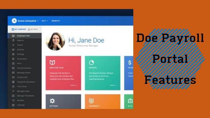 Doe-Payroll-Portal-Features